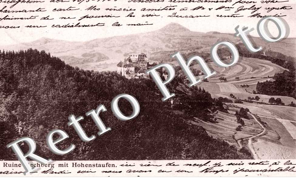 Ruine Rechberg mit Hohenstaufen