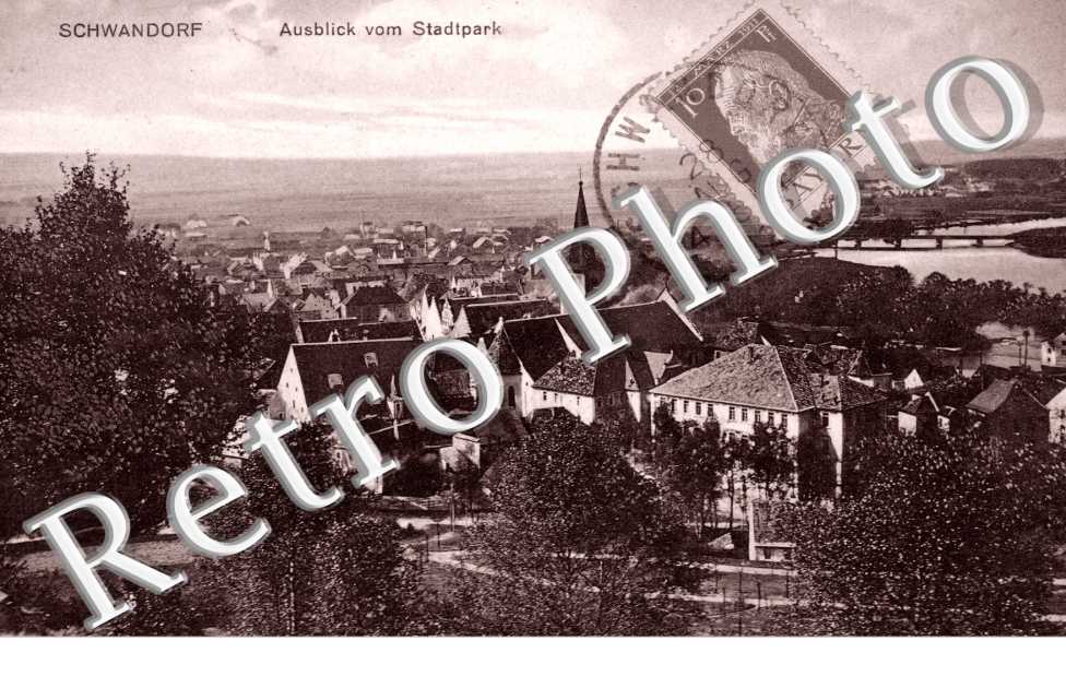 Schwandorf, Ausblick vom Stadtpark