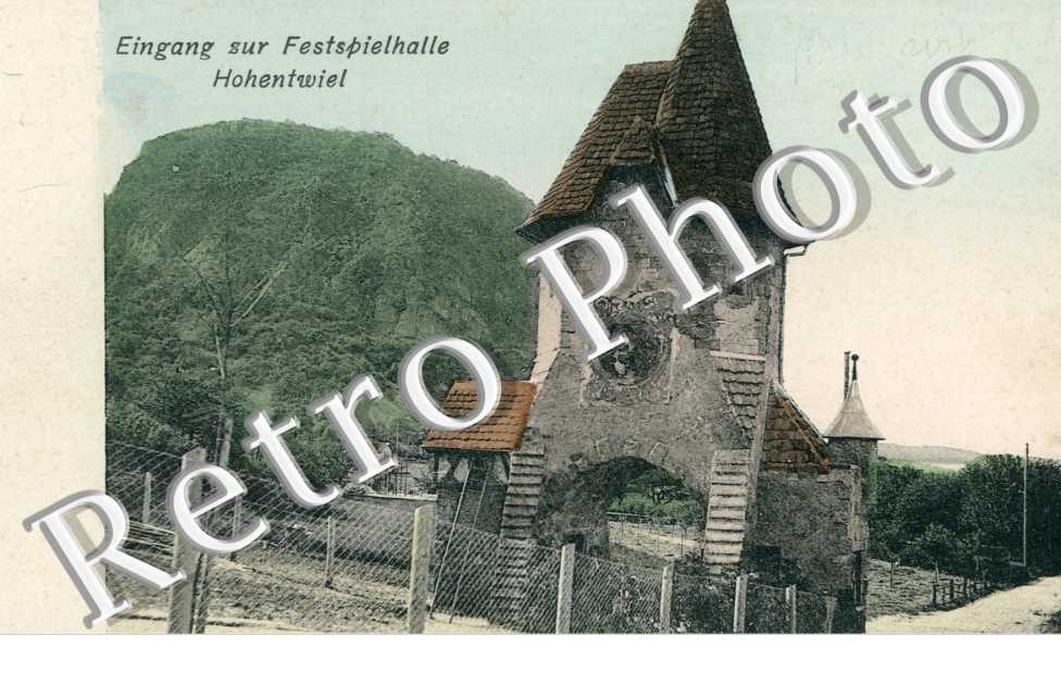 Eingang sur Festspielhalle, Hohentwiel