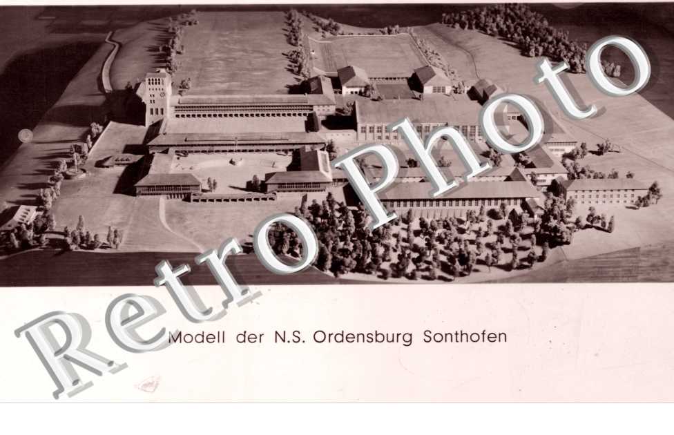 Modell der NS. Ordensburg Sonthofen