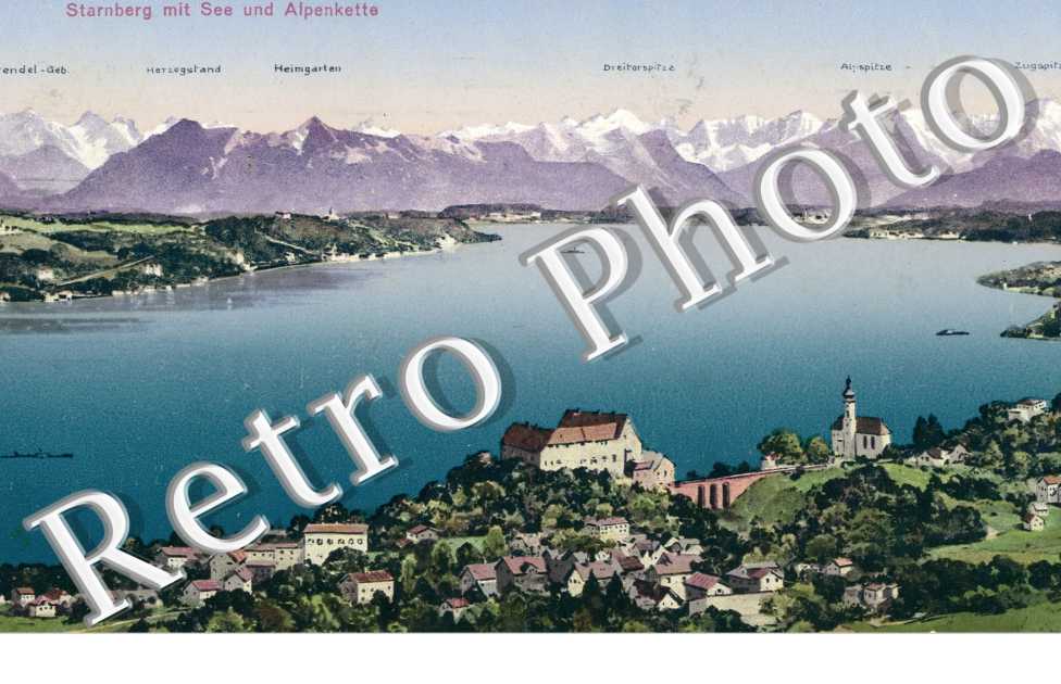 Panorama vom Starnberger See