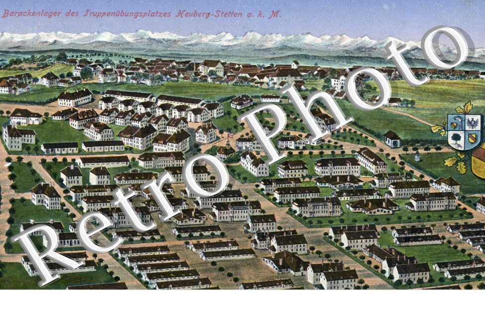 Barackenlager des Truppenubungsplatzes Heuberg Stetten