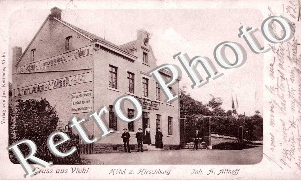 Gruss aus Vicht, Hotel z. Hirschburg