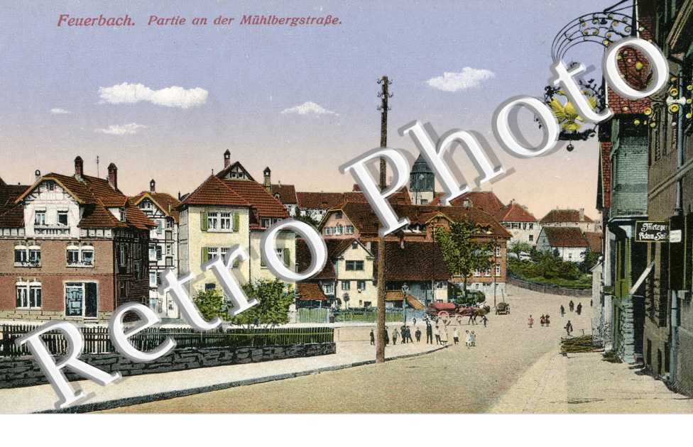 Feuerbach - Partie an der Muhlbergstrasse
