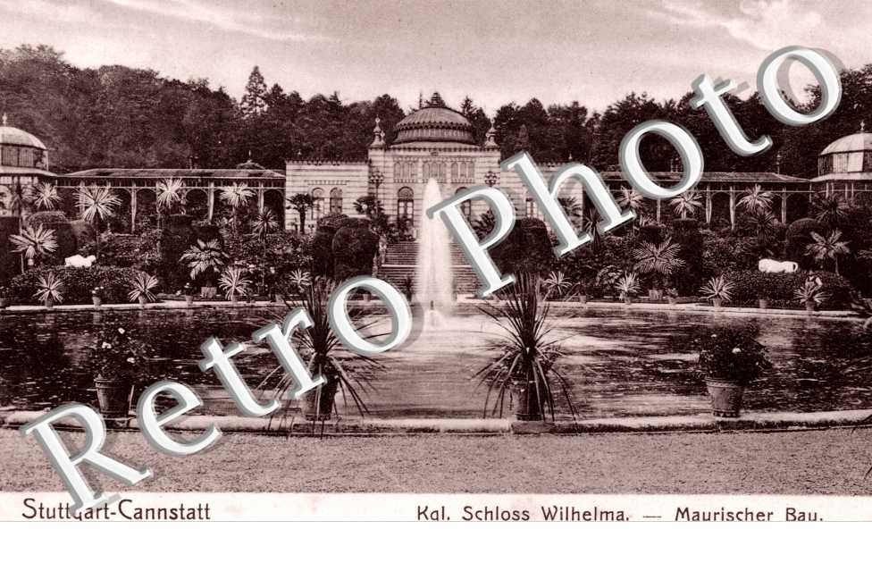 Kgl. Schloss Wilhelma Maurischer Bau.