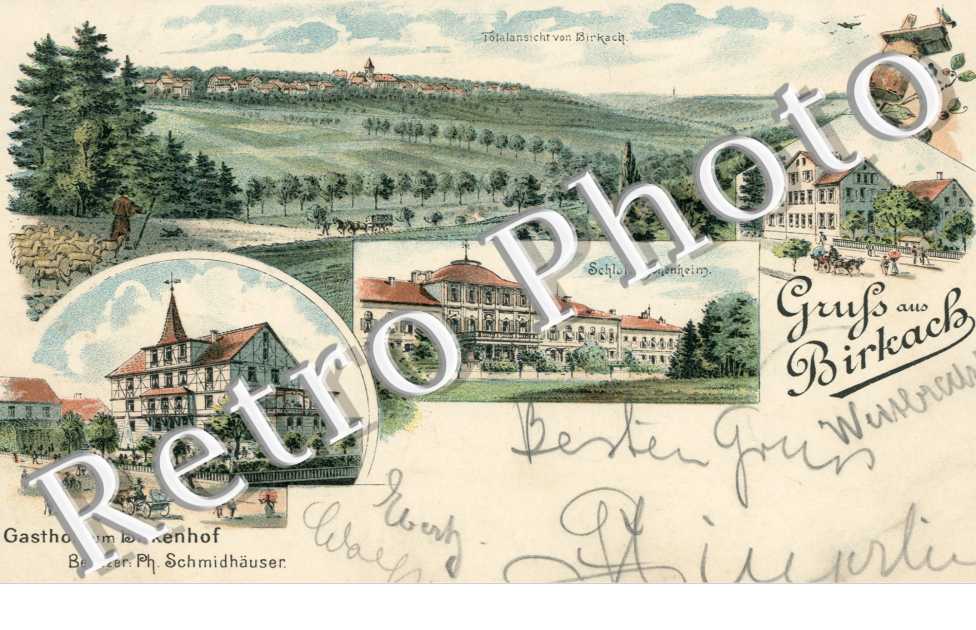 Gasthof zum Birkenhofn Gruss aus Birkach
