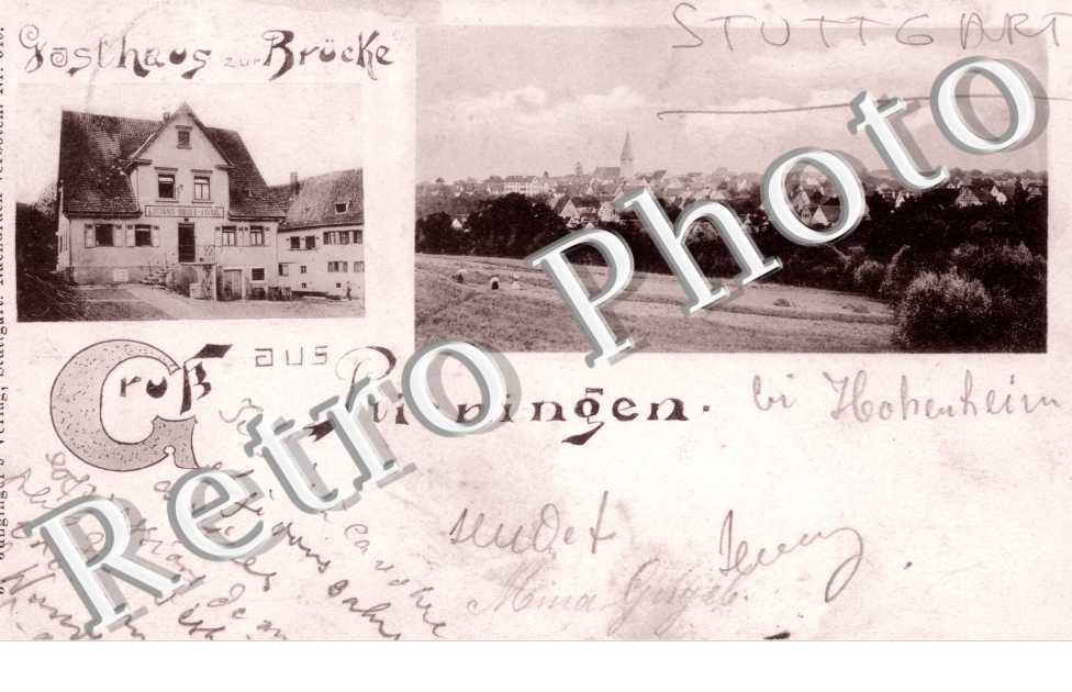 Gruss aus Plieningen, Gasthaus zur Brucke