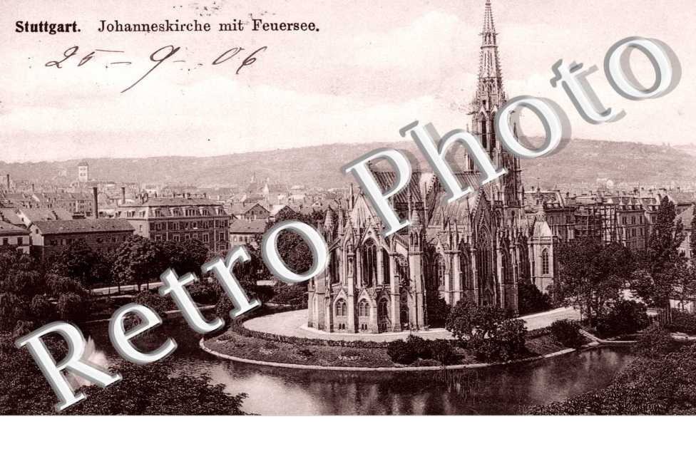 Johanneskirche mit Feuersee