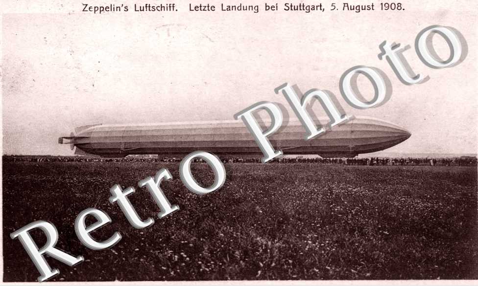Zeppelin's Luftschiff, 5 August 1908