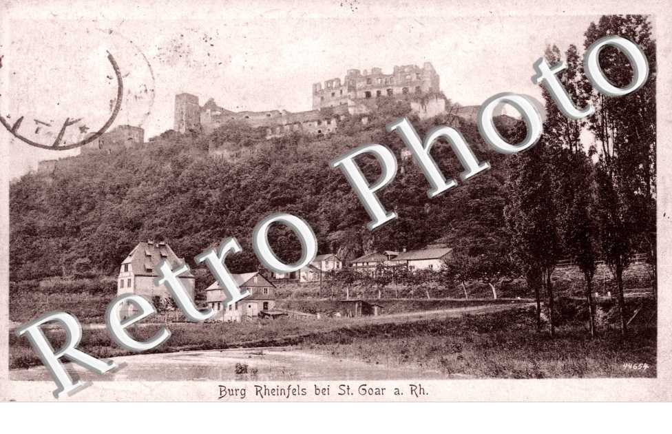 burg Rheinfels bei St Goar a. Rh.