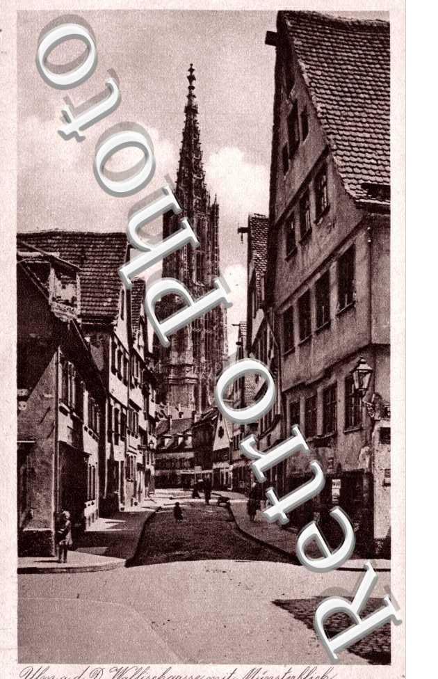 Walfischgasse mit Munsterblick