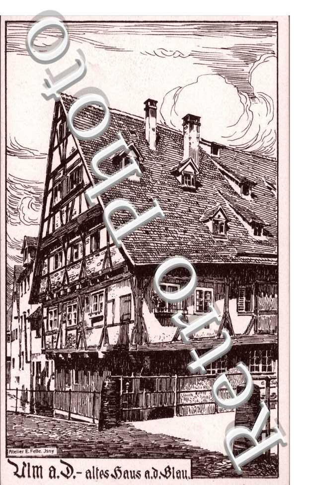 Altes haus ad Blau