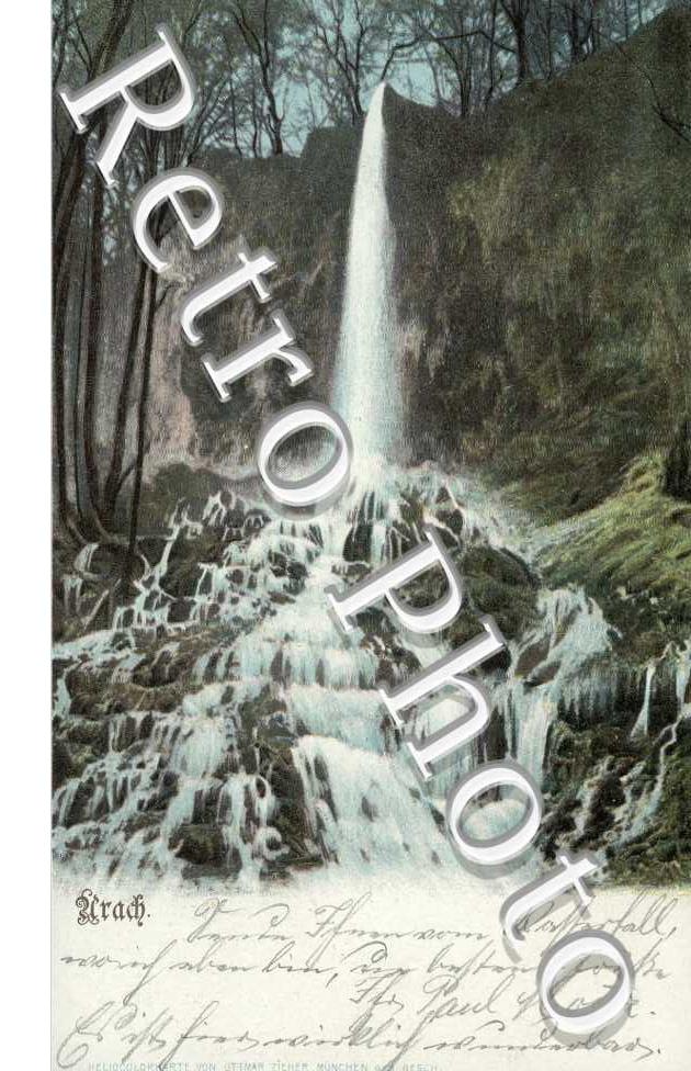 Une chute d'eau