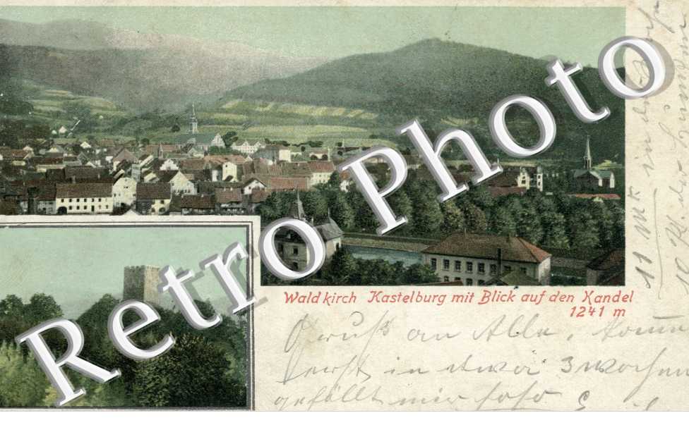 Waldkich kastelburg mit blick auf den Xandel