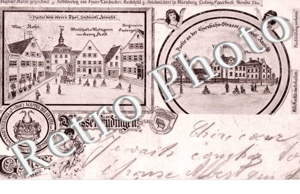 Platz, Villa Heiss, Pfarrhaus