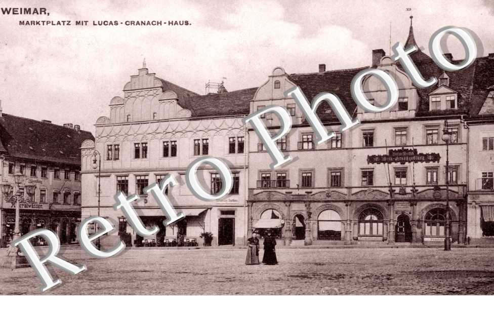Marktplatz mit Lucas-Cranach-haus