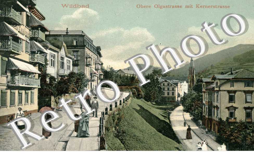 Obere Olgastrasse mit Kernerstrasse