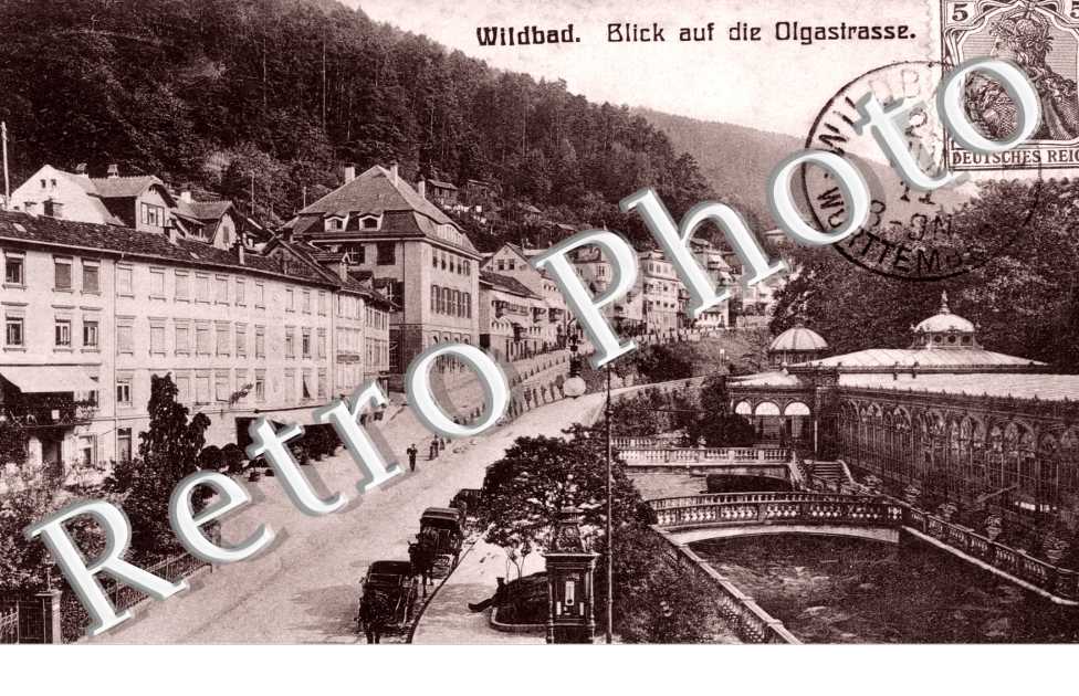 Blick auf die olgastrasse