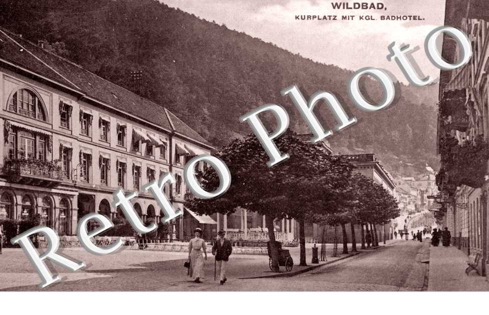 Kurplatz mit kgl. Badhotel