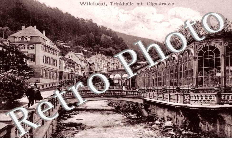 Trinkhalle mit Olgastrasse