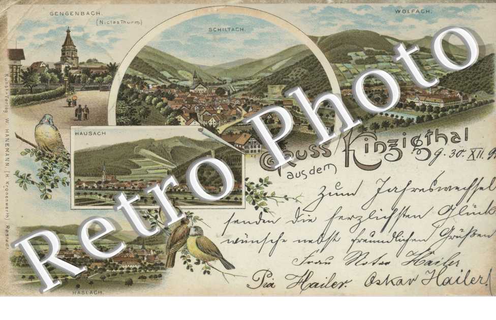 Hausach, Schiltach, Wolfach, Gengenbach