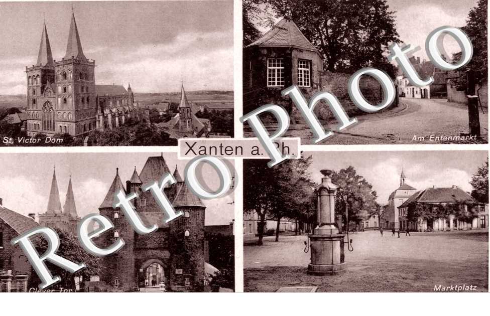 Sankt Victor Dom, Marktplatz, Clever Tor, Am Entenmarkt