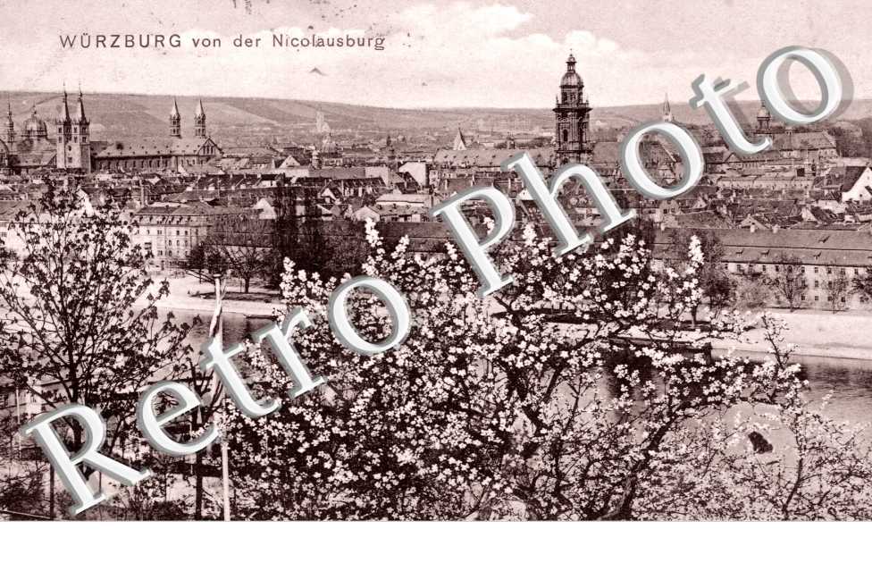 Wurzburg von der Nicolausburg