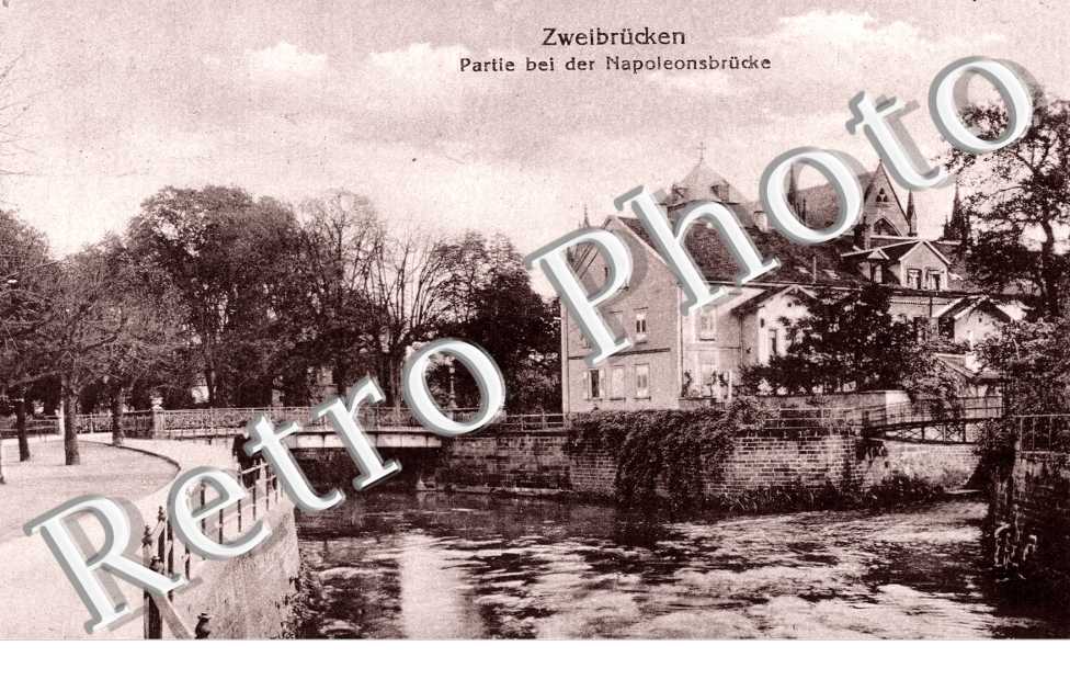 Partie bei der Napolensbrucke