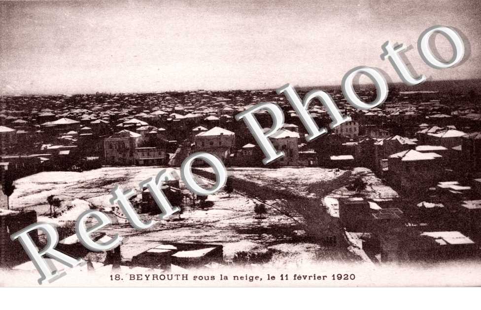 Sous la Neige, le 11 fevrier 1920