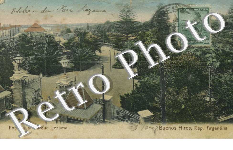 entrada al Parque Lezama