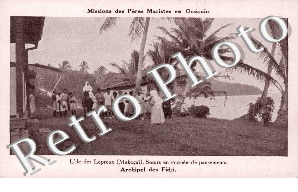 L'Ile des Lepreux, Soeurs en tournee de pansements MAKOGAI