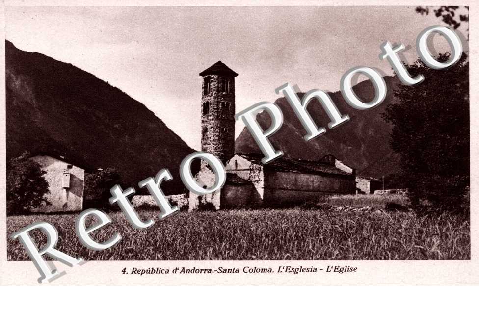 Santa Coloma L'église