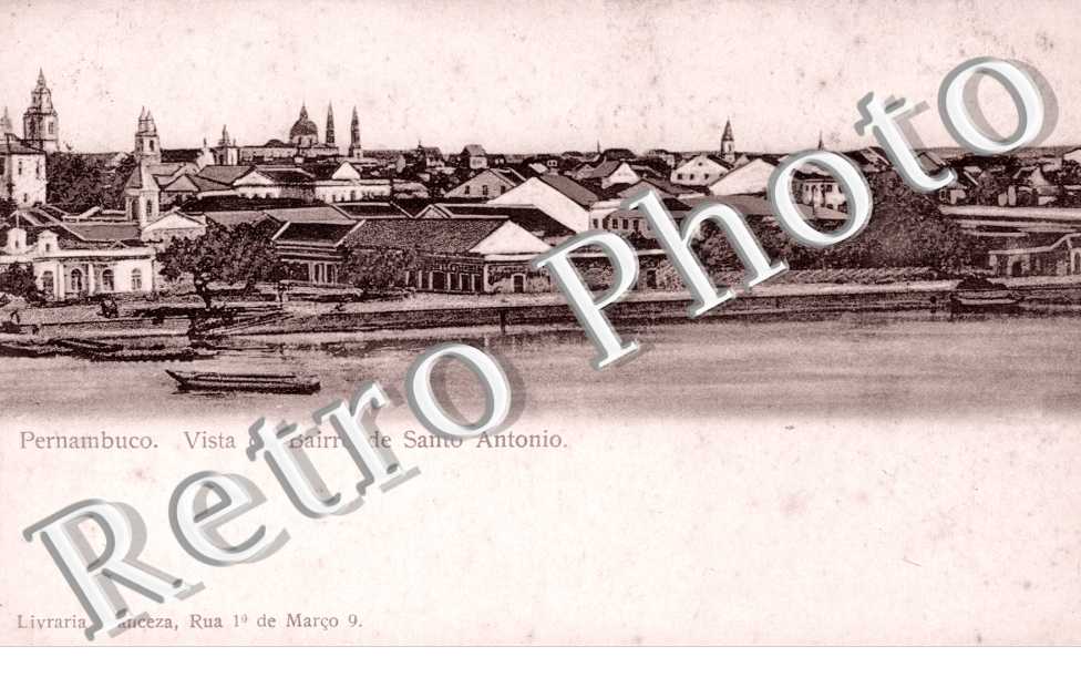 Pernambucano - Vista do Bairro de santo Antonio