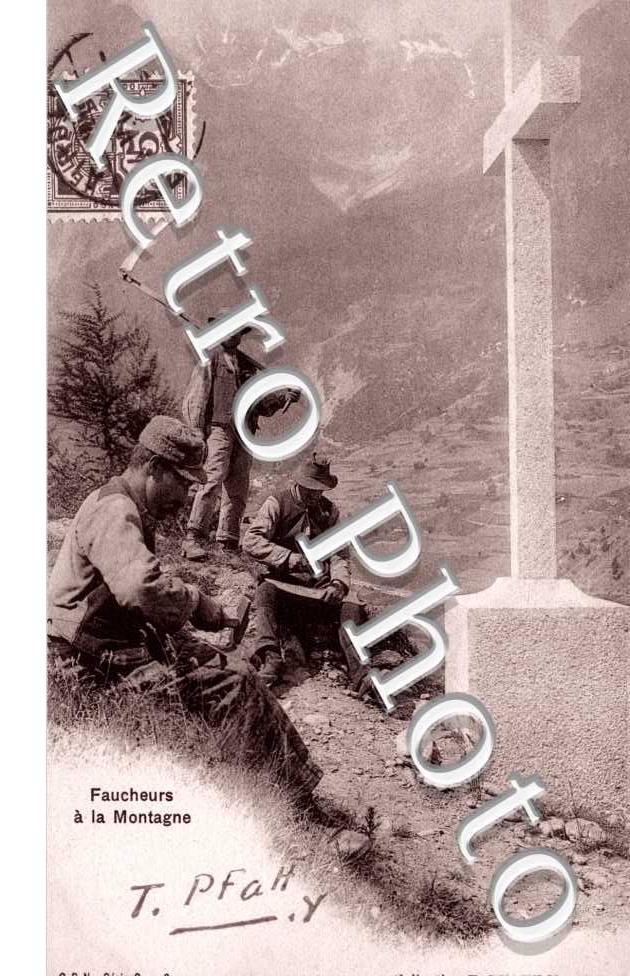 faucheurs a la montagne