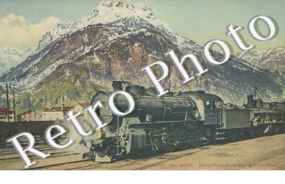 Berglokomotive der Gothardbahn  LOCOMOTIVE