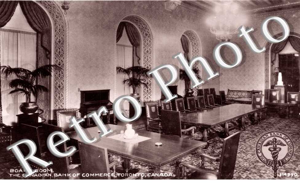 Board Room; The Canadian Bank of Commerce