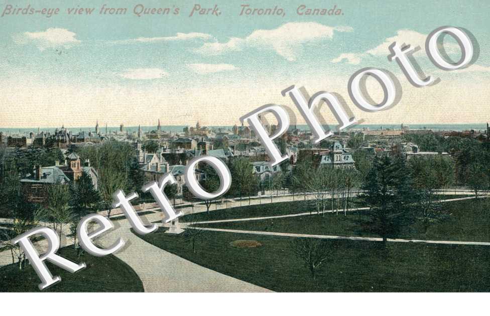 Bird's eye view from queen's park