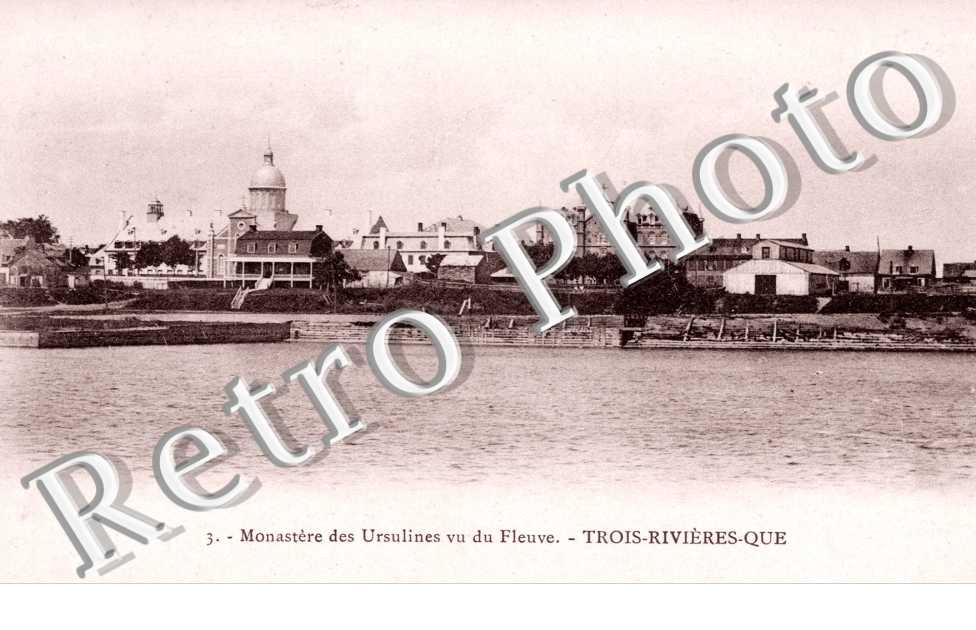 monastere des ursulines vu du fleuve