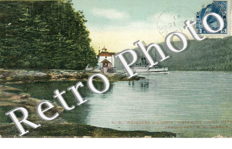 princess Victoria entering Lions'gate