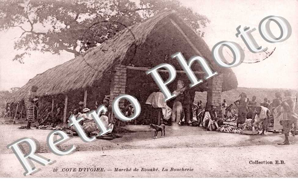 Marche de Bouake, la Boucherie