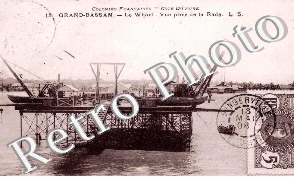 le Wharf, Vue prise de la Rade