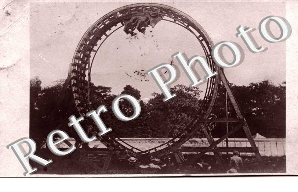 canadian Topsy Turvy Railway MANEGE FETE FORAINE