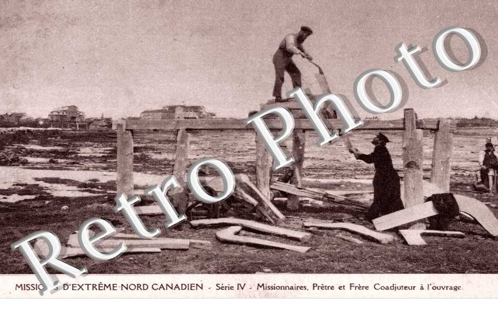 Missions d'extreme Nord Canadien, Pretre et Frere Coadjuteur