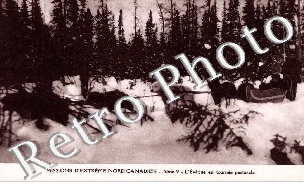 Missions d'extrême Nord canadien - Evêque en tournée Pasrorale