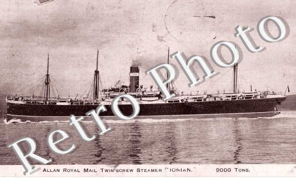 Allan Royal Mail Twin-Screw Steamer Ionian