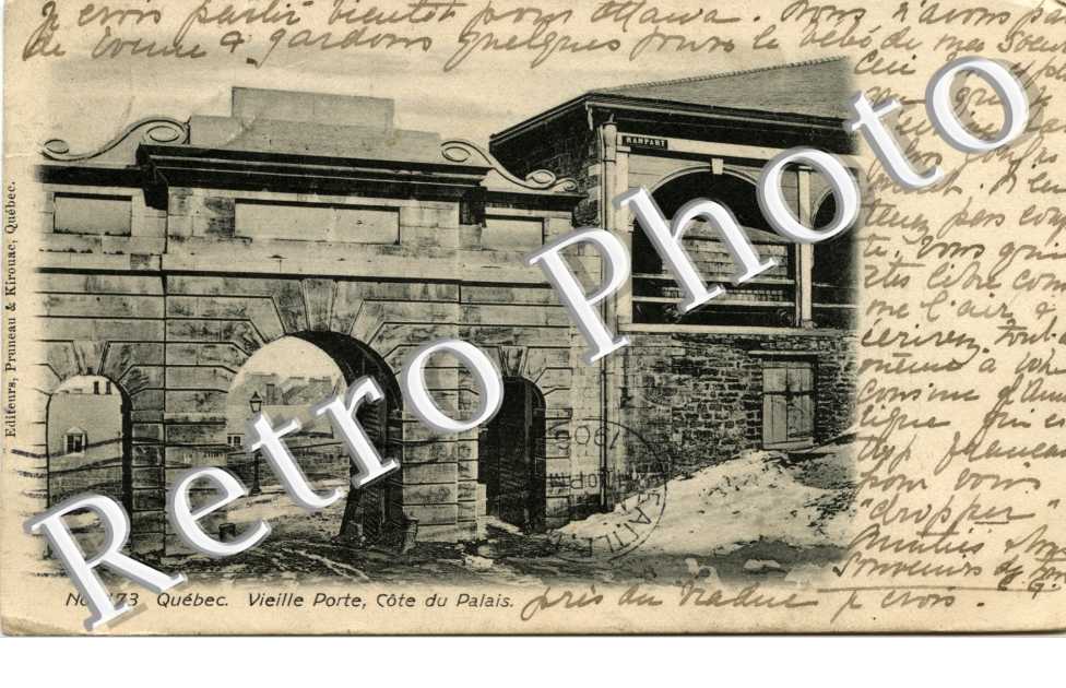 Vieille Porte, cote du palais