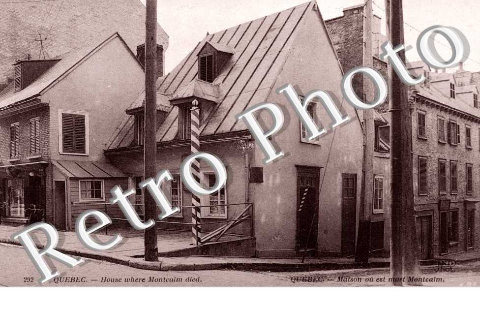 maison ou est mort Montcalm