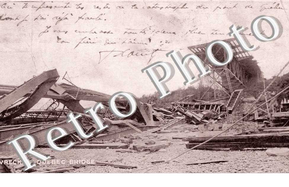 wreck of Quebec bridge