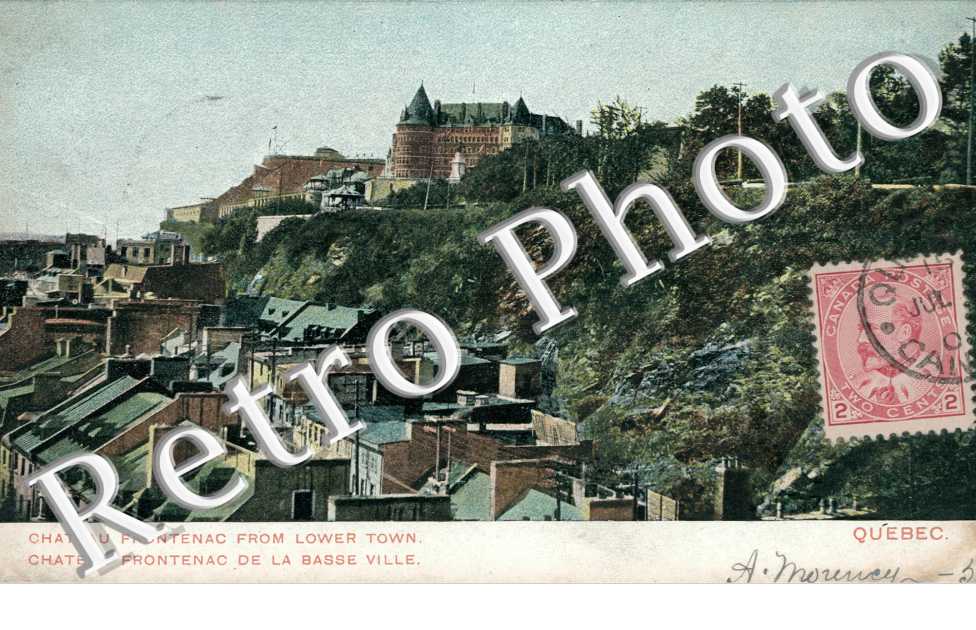 Chateau Frontenac de la Basse ville