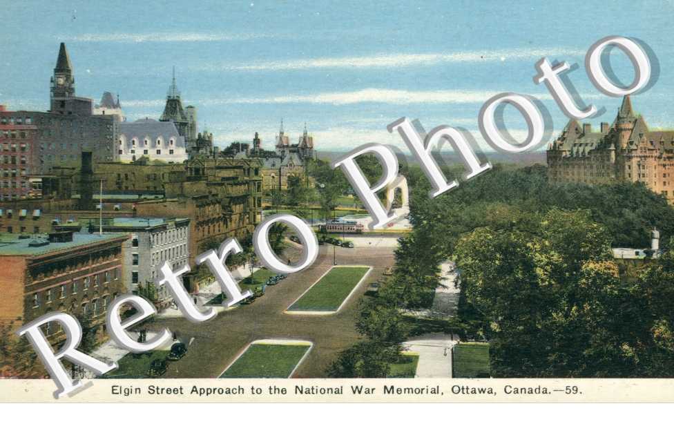 Elgin Street Approach to the National War Memorial